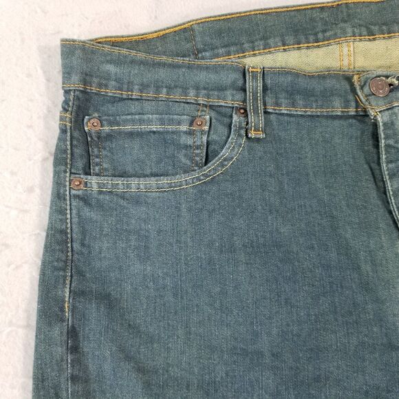 Levi's 511 jeans men's 36x30 slim straight blue stretch flex denim pants retro - Picture 3 of 12